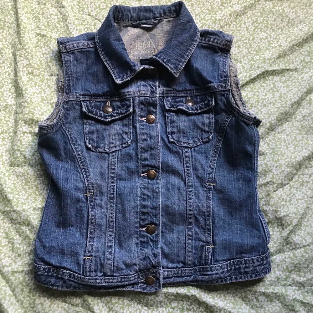 Gap kids jean vest
